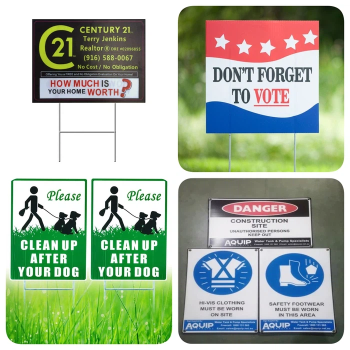 Corflute Yard Signs Corflute Yard Signs