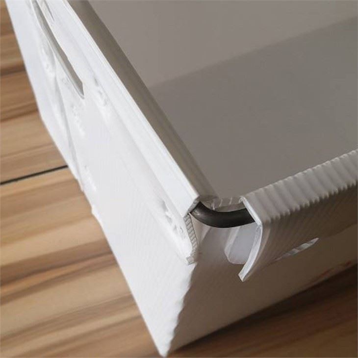 corrugated plastic bin boxes