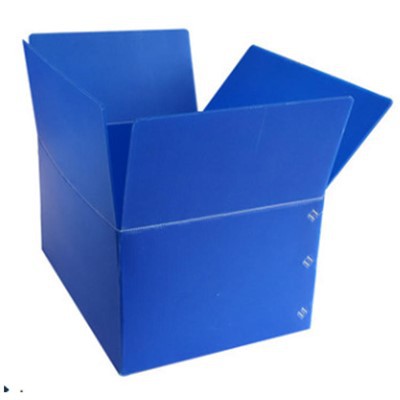 Katlama pp gofrirovka qilingan plastik qutisi