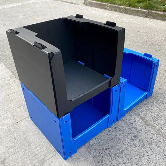Stackable Corrugated Plastic Warehouse Bin